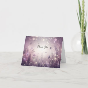 Starlit Enchantment i Bloom Bröllop Tack Kort