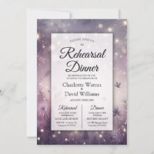 Starlit Enchantment in Bloom Rehearsal Dinner