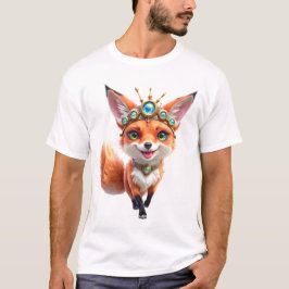 Starlit Fox of the Moonlit Meadows.  T Shirt