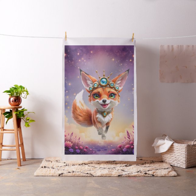 Starlit Fox of the Moonlit Meadows. Tyg (In Situ)