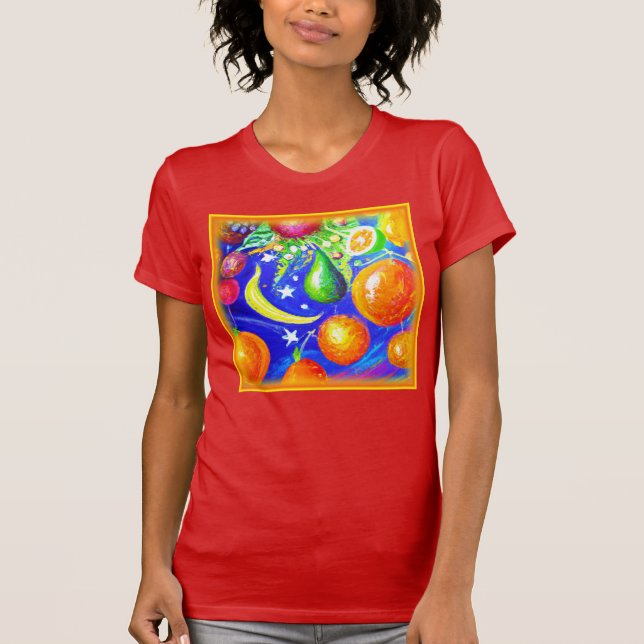 Starlit Fruit Basket. Köp nu T Shirt (Framsida)