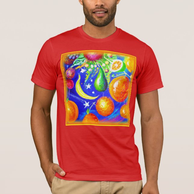 Starlit Fruit Basket. Köp nu T Shirt (Framsida)