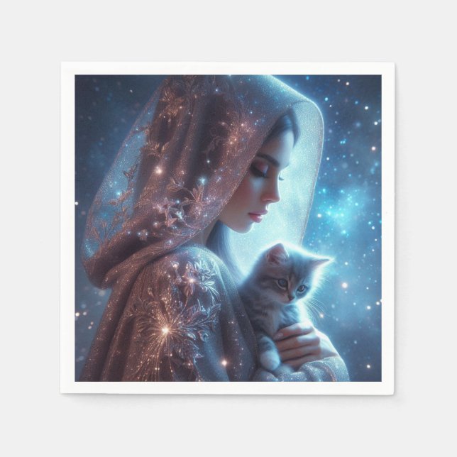 Starlit Guardian Pappersservett (Framsidan)