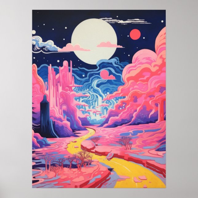 Starlit Himlar Poster (Framsidan)