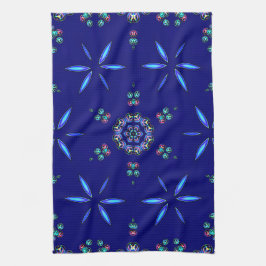 Starlit Kaleidoscope Kökshandduk
