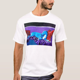 'Starlit lurcher T-shirt