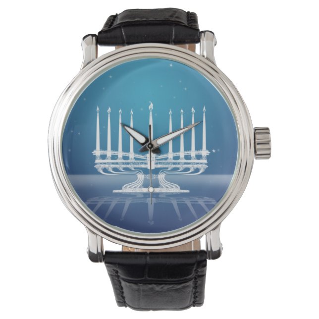 Starlit menora II Armbandsur (Framsida)