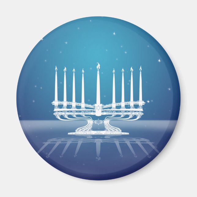Starlit menora II Magnet (Framsidan)