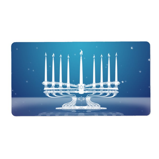 Starlit Menorah II Fraktsedel (Framsidan)