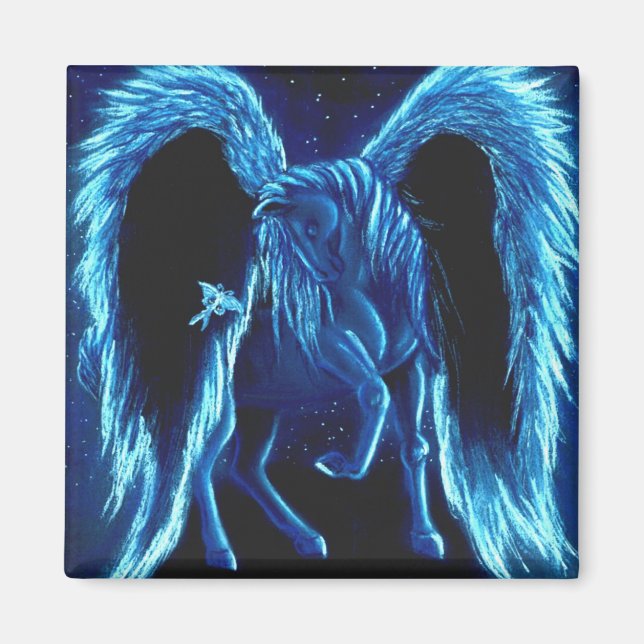 Starlit Stroll Pegasus Magnet (Framsidan)