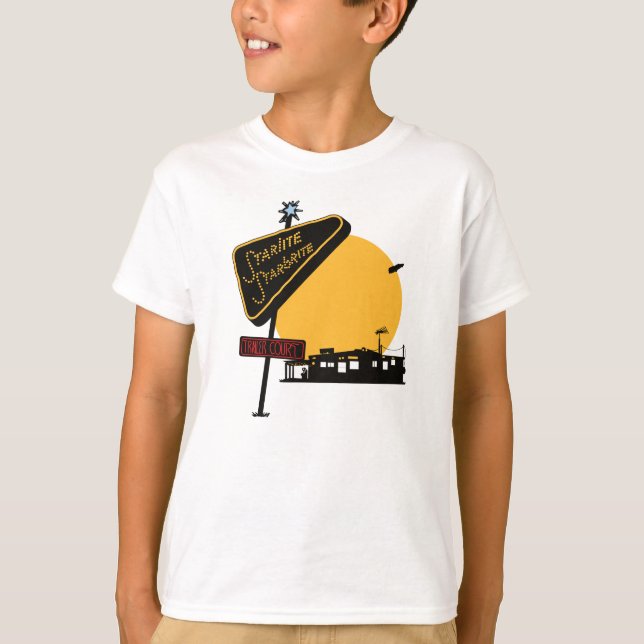 Starlite Starbrite (sist Starfighter) Tee (Framsida)