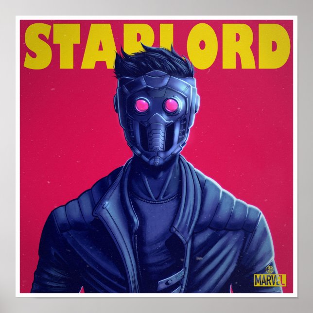 "Starlord x Starboy" Poster (Framsidan)