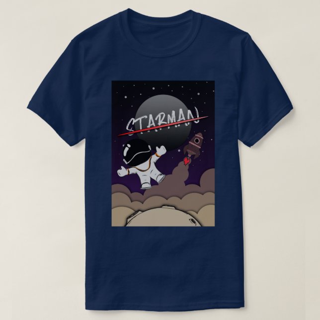 Starman T Shirt (Design framsida)