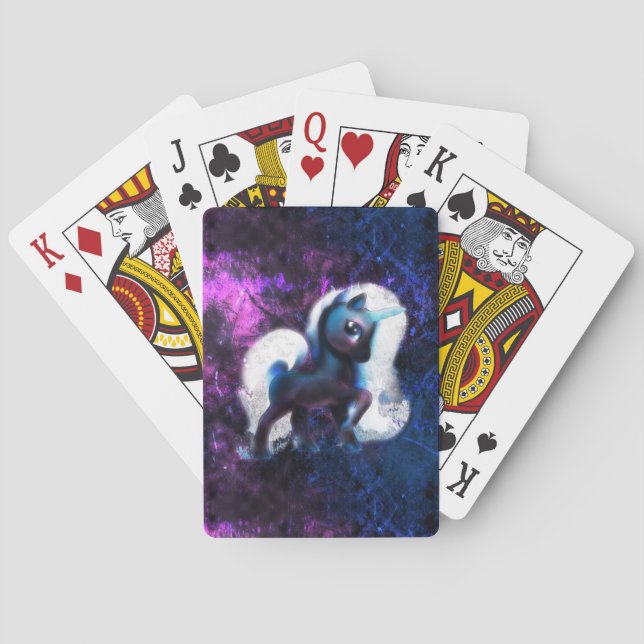 Starmist Unicorn Spelkort (Baksidan)
