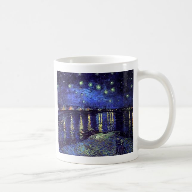 Starnatten över rhone 1890 kaffemugg (Höger)