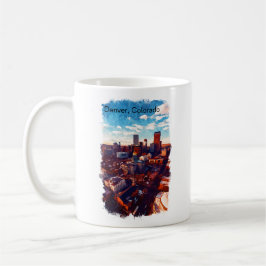 Starning Denver Colorado City View Kaffemugg