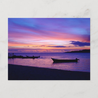 Starning Fijian Sunset Vykort
