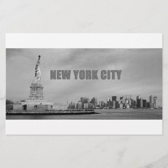 Starning New York City Brevpapper (Framsida)