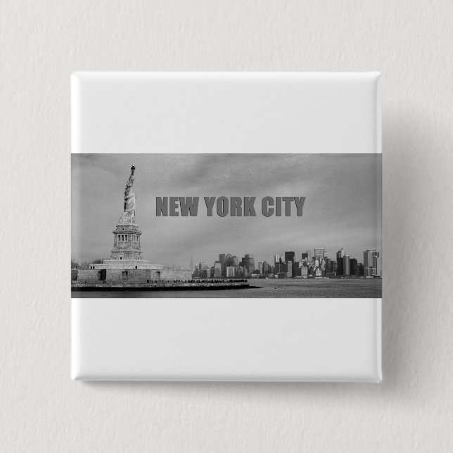 Starning New York City Knapp (Framsida)