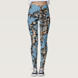 Starning Winter Anka under flygning Leggings