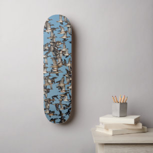 Starning Winter Anka under flygning Mini Skateboard Bräda 18,5 Cm