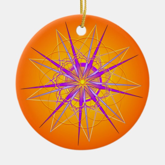 StarOne Julgransprydnad Keramik (Framsidan)