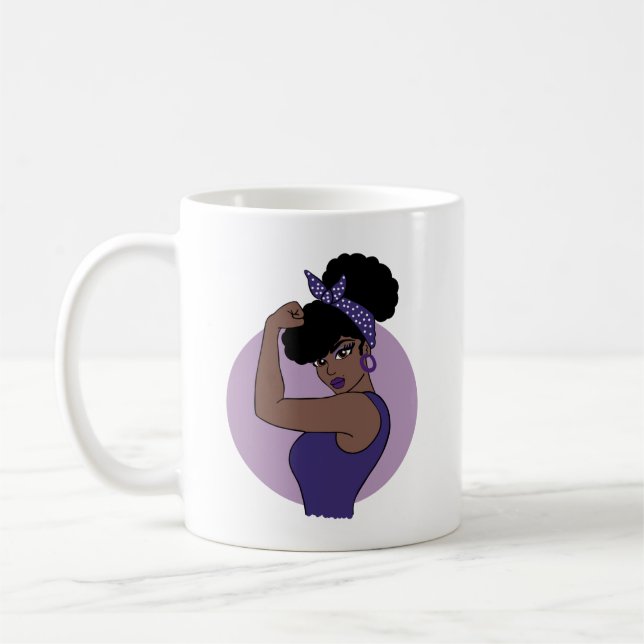 Starong Black Woman Mugg (Vänster)