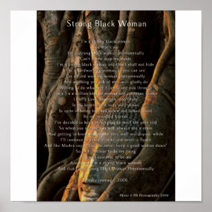 Starong Black Woman Poster