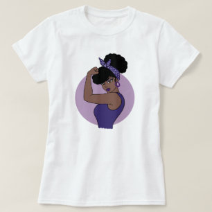 Starong Black Woman T-Shirt