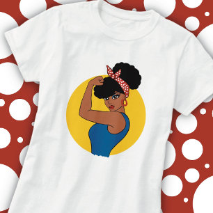 Starong Black Woman T-Shirt