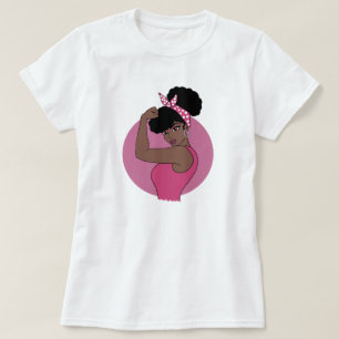 Starong Black Woman T-Shirt