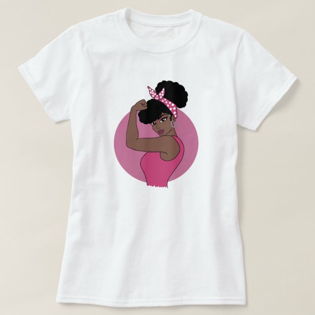 Starong Black Woman T-Shirt (Design framsida)