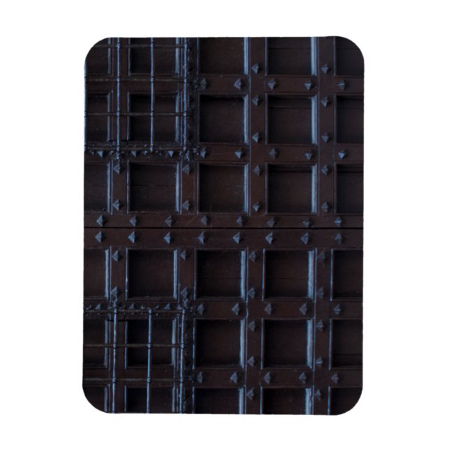 Starong Brown Järn Door Magnet (Vertikal)