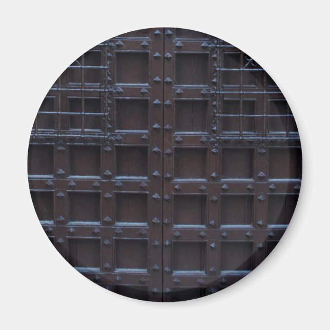 Starong Brown Järn Door Magnet (Framsidan)