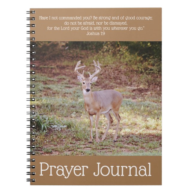 Starong Buck Hjort Prayer Journal Anteckningsbok (Framsidan)