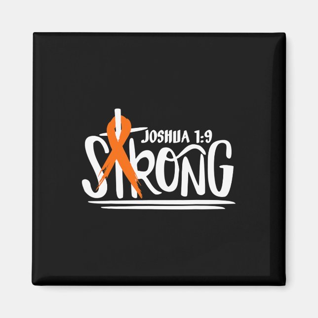 Starong Leukemia Awareness Kor Christian Clothing Magnet (Framsidan)