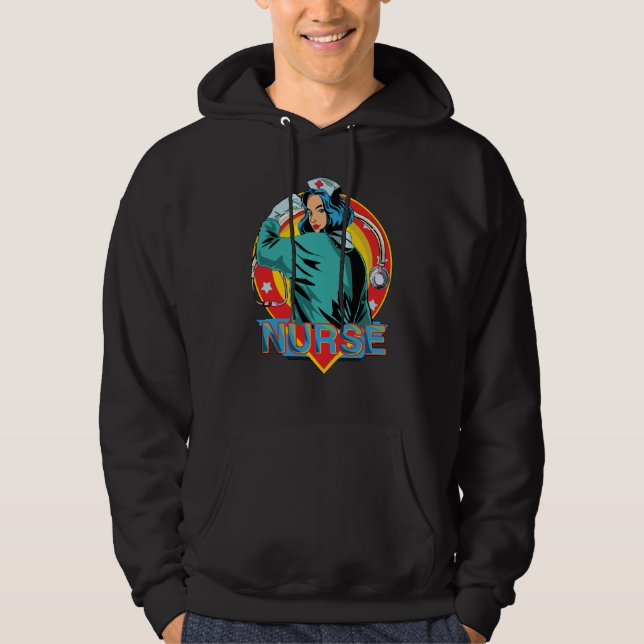 Starong Nurse Hoodie (Framsida)