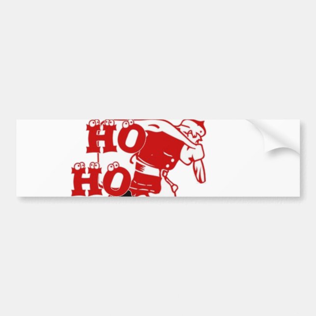 Starong Santa Ho Ho Ho-samlingen Bildekal (Framsidan)