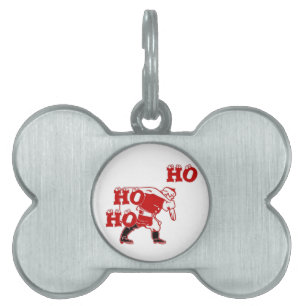 Starong Santa Ho Ho Ho-samlingen ID-bricka Husdjur