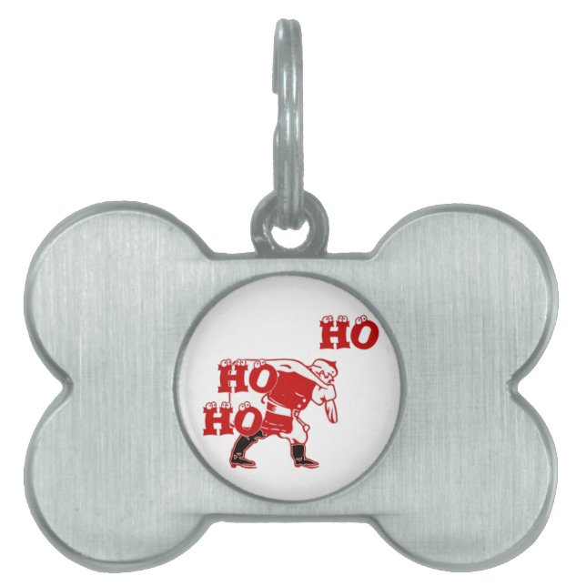 Starong Santa Ho Ho Ho-samlingen ID-bricka Husdjur (Framsidan)