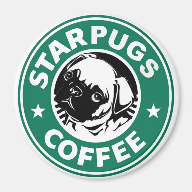 Starpugs Coffee Magnet (Framsidan)