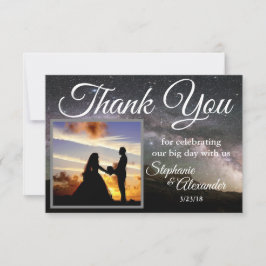 Starriberget Himlar Bröllop Tack Kort