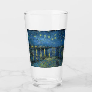 Starrinatten över floden Rhone (av van Gogh) Glaskopp