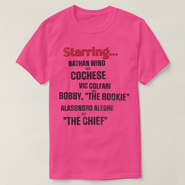 Starring Nathan Vic och Alasondro T Shirt (Design framsida)