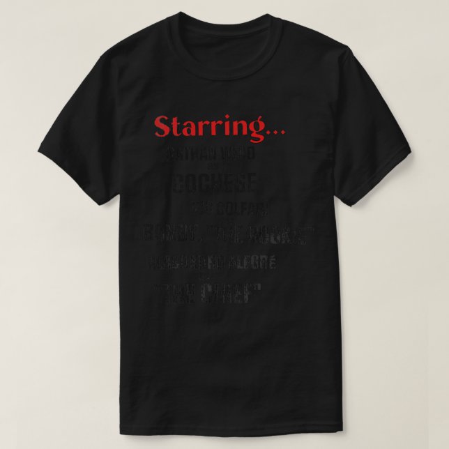 Starring Nathan Vic och Alasondro T Shirt (Design framsida)
