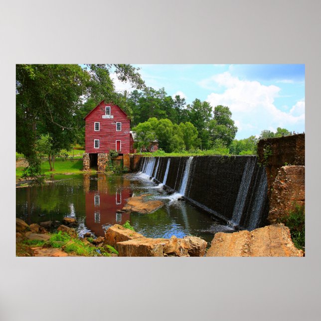 Starr's Mill Dam Poster (Framsidan)