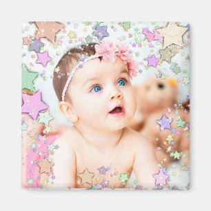 Starry babyfotomagnet magnet