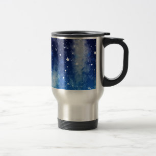Starry blåttnatthimmel resemugg