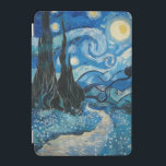 Starry Blooming Natt iPad Mini Skydd<br><div class="desc">En magisk omtolkning av Van Gogh's Starry Natt,  med en glödande väg som är klädd med ljusa blommar och snurrande stjärnor ovanför,  och som blandar imponerande penselarbete med fantasi inslag - perfekt för telefonfodral,  utskrifter eller drömmande dekoration.</div>