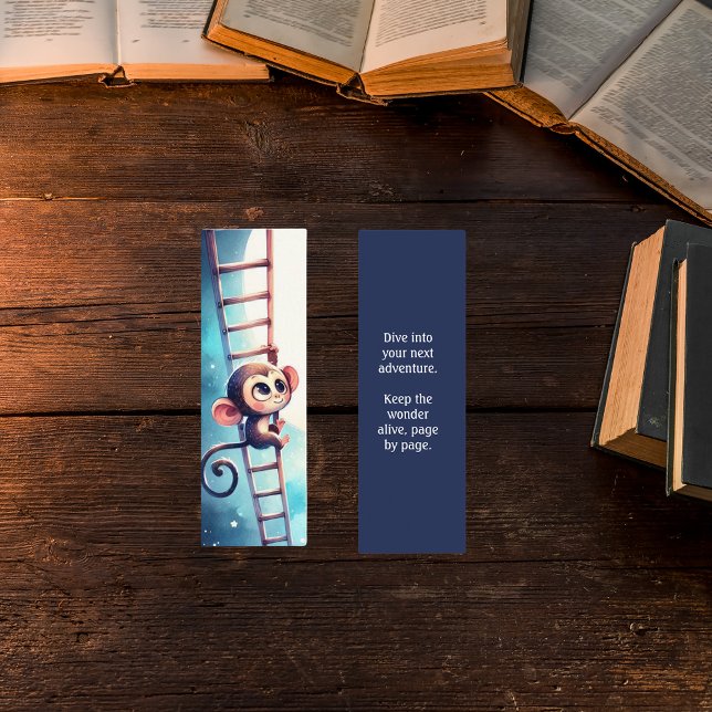Starry Climb - Magical Adventure Bookmark Mini Visitkort (Skapare uppladdad)